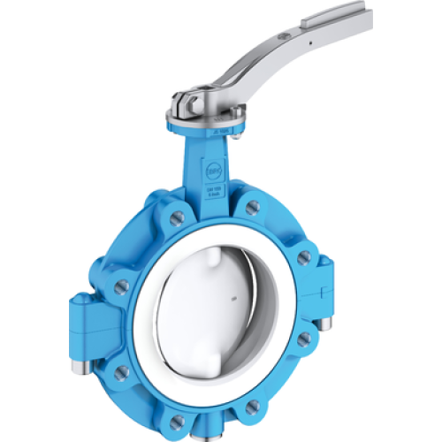 EBRO ARMATUREN PTFE-LINED BUTTERFLY VALVE T214-A